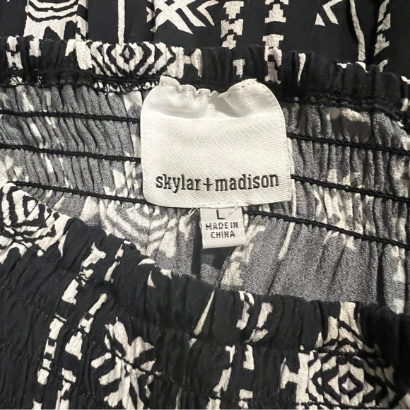 🤍🖤Vici Aztec strapless mini dress - L 🖤🤍 - Picture 5 of 9